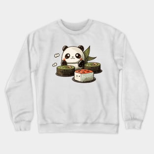 Sushi panda Crewneck Sweatshirt